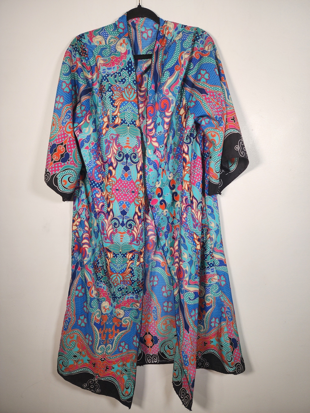 BOHO Kimono Robe One Size - Picture 3 of 7